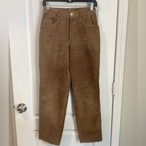 Vintage 80s BEBO Beverly Hills Genuine Leather Pants‎